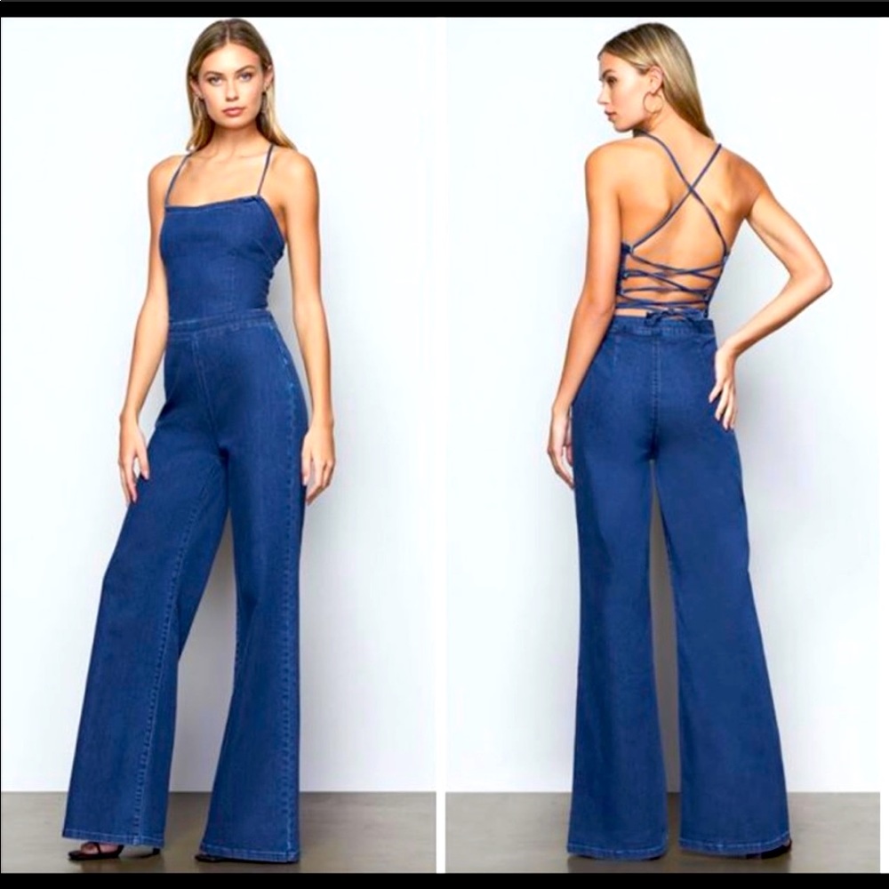 🦞🦞🦞SOLD🦞🦞🦞Denim Jumpsuit